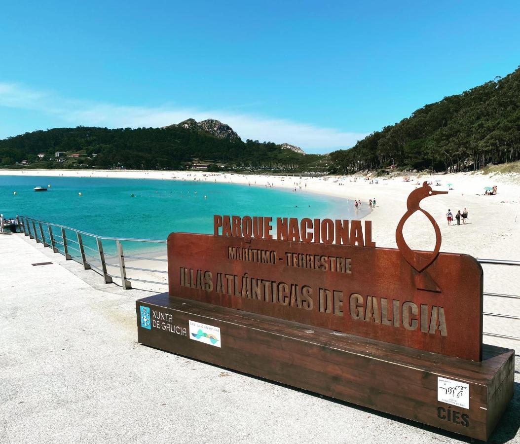Atico Playa A Xunqueira - Moana, A 15 Min De Vigo Lägenhet Exteriör bild