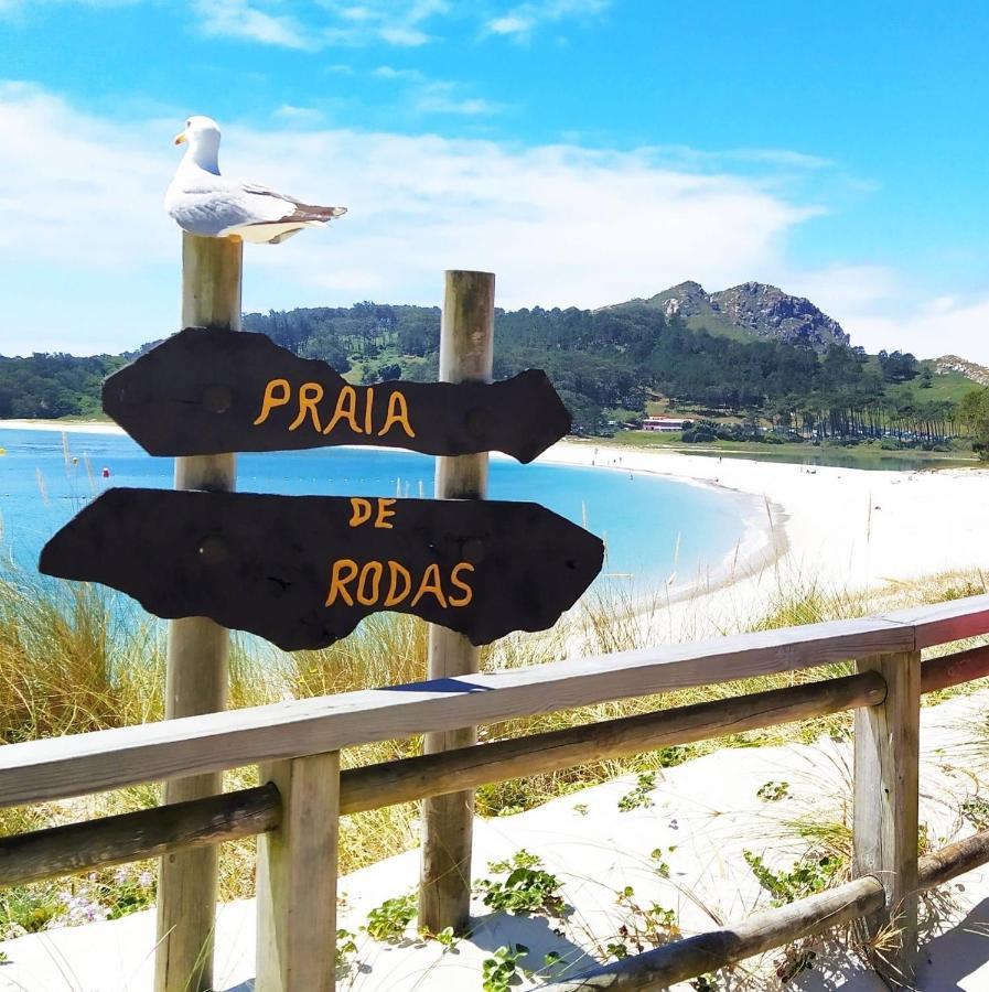 Atico Playa A Xunqueira - Moana, A 15 Min De Vigo Lägenhet Exteriör bild