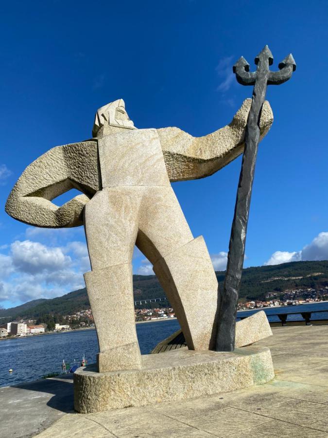 Atico Playa A Xunqueira - Moana, A 15 Min De Vigo Lägenhet Exteriör bild