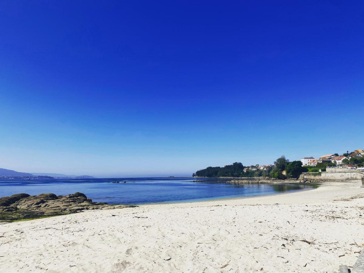 Atico Playa A Xunqueira - Moana, A 15 Min De Vigo Lägenhet Exteriör bild