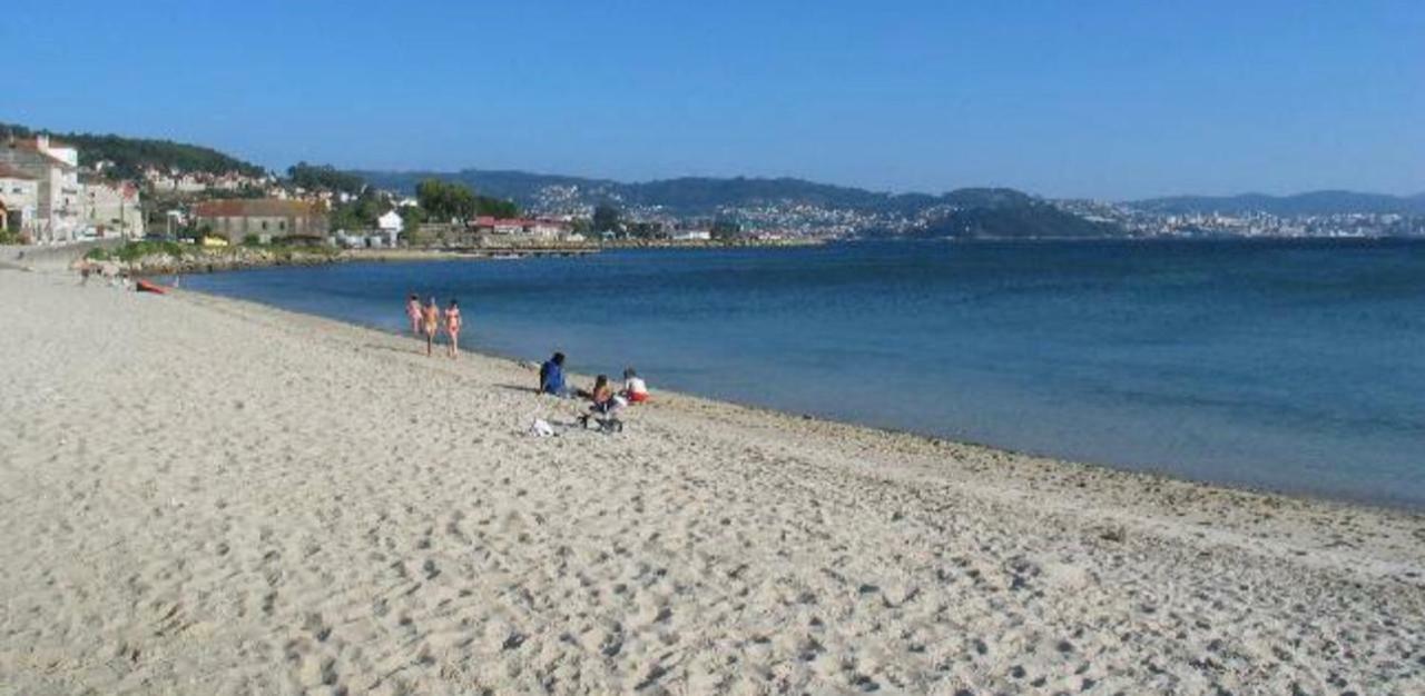Atico Playa A Xunqueira - Moana, A 15 Min De Vigo Lägenhet Exteriör bild